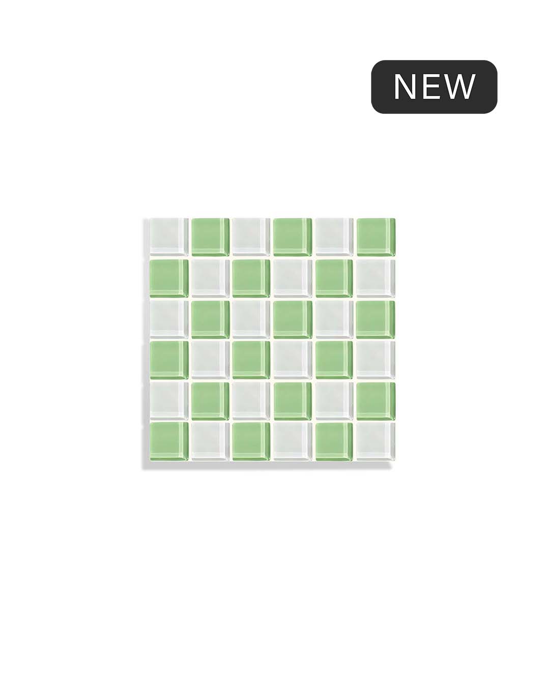 GLASS TILE DECORATIVE TRAY - Pastel Sprinkles main image 0