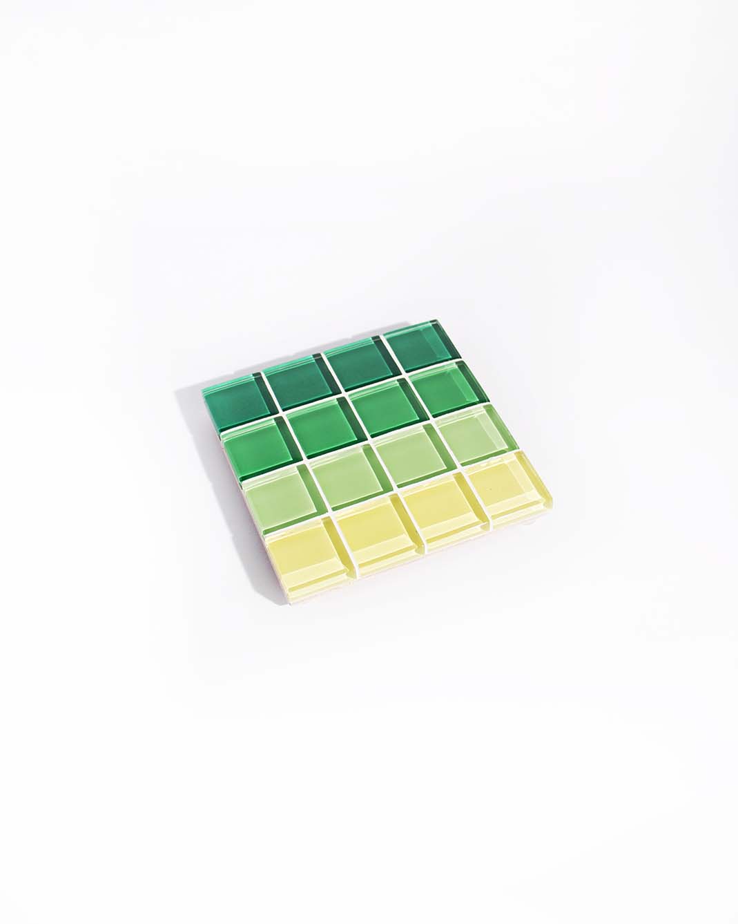 GLASS TILE COASTER - Ombre - Forest