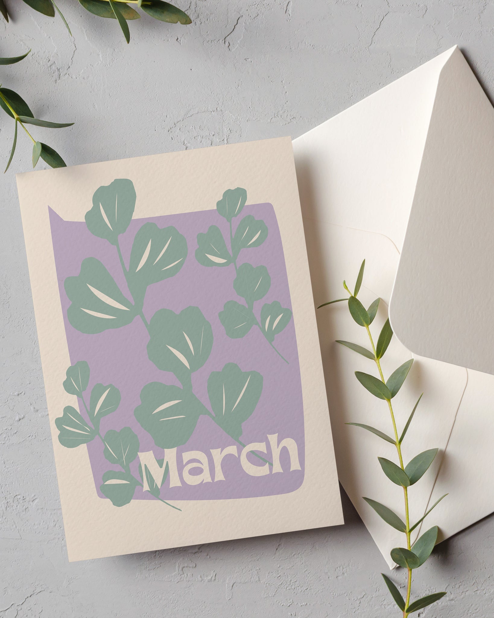 Digital Card - Birthday - March