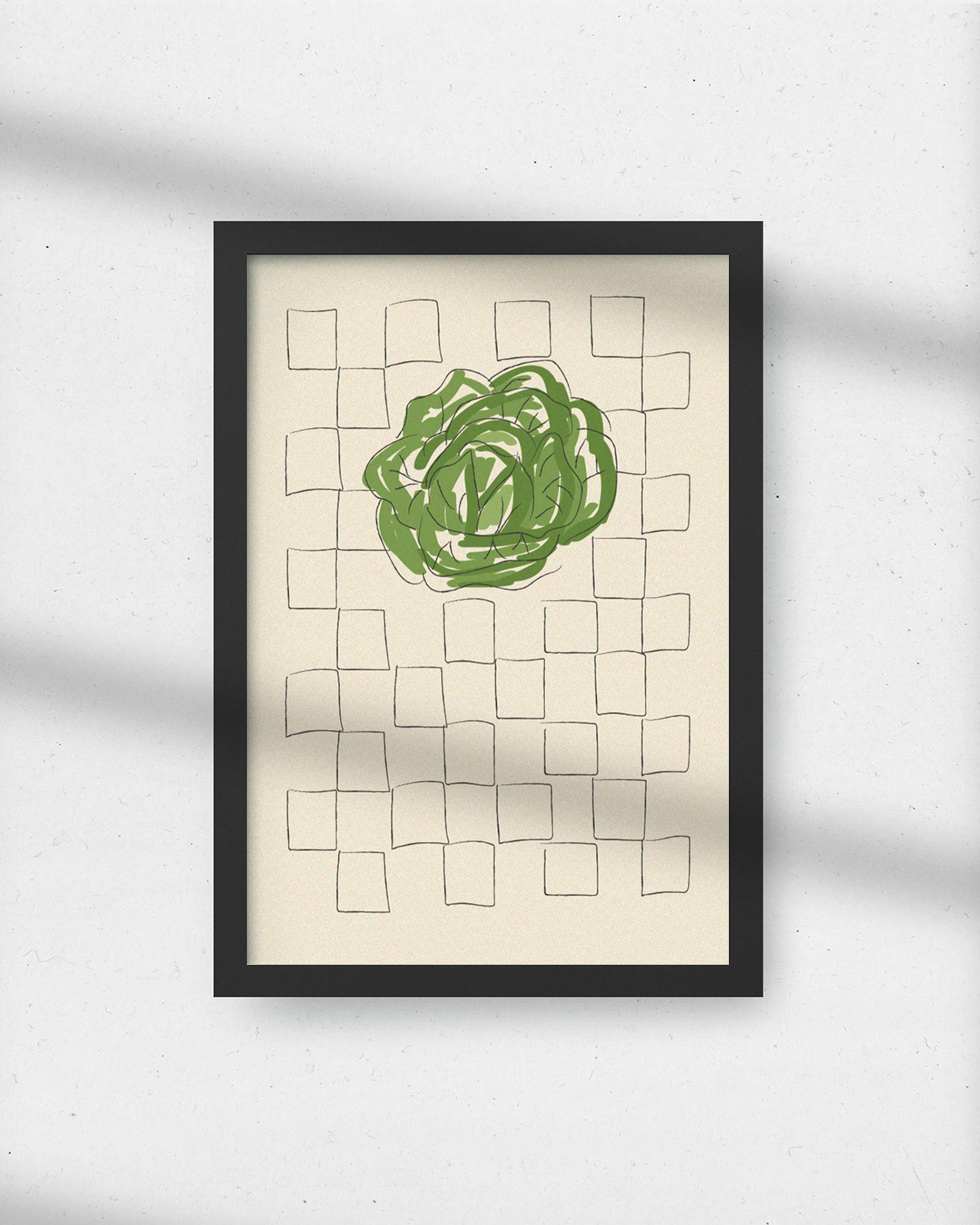 Digital Card - Veggie - Cabbage