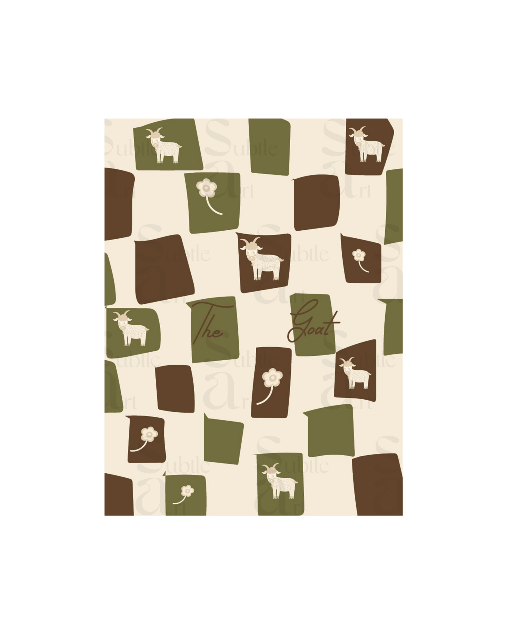 Digital Card - Birthday - The Goat