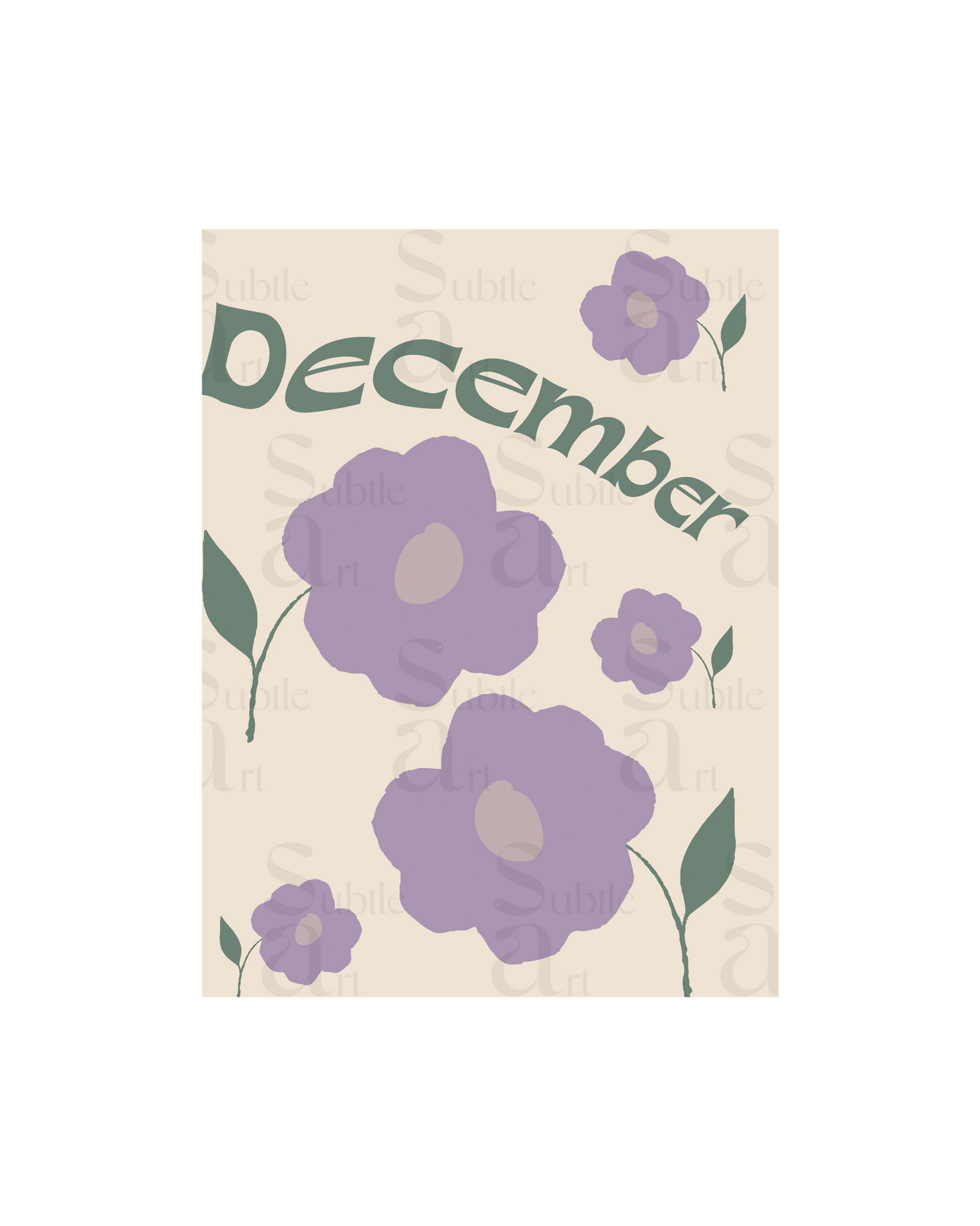 Digital Card - Birthday - December