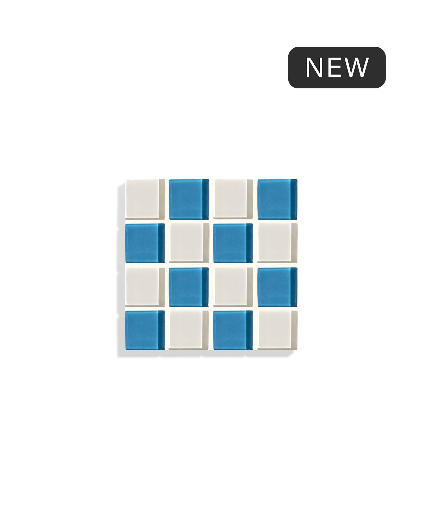 STHH Blue & White Tile Coasters - Set of 4