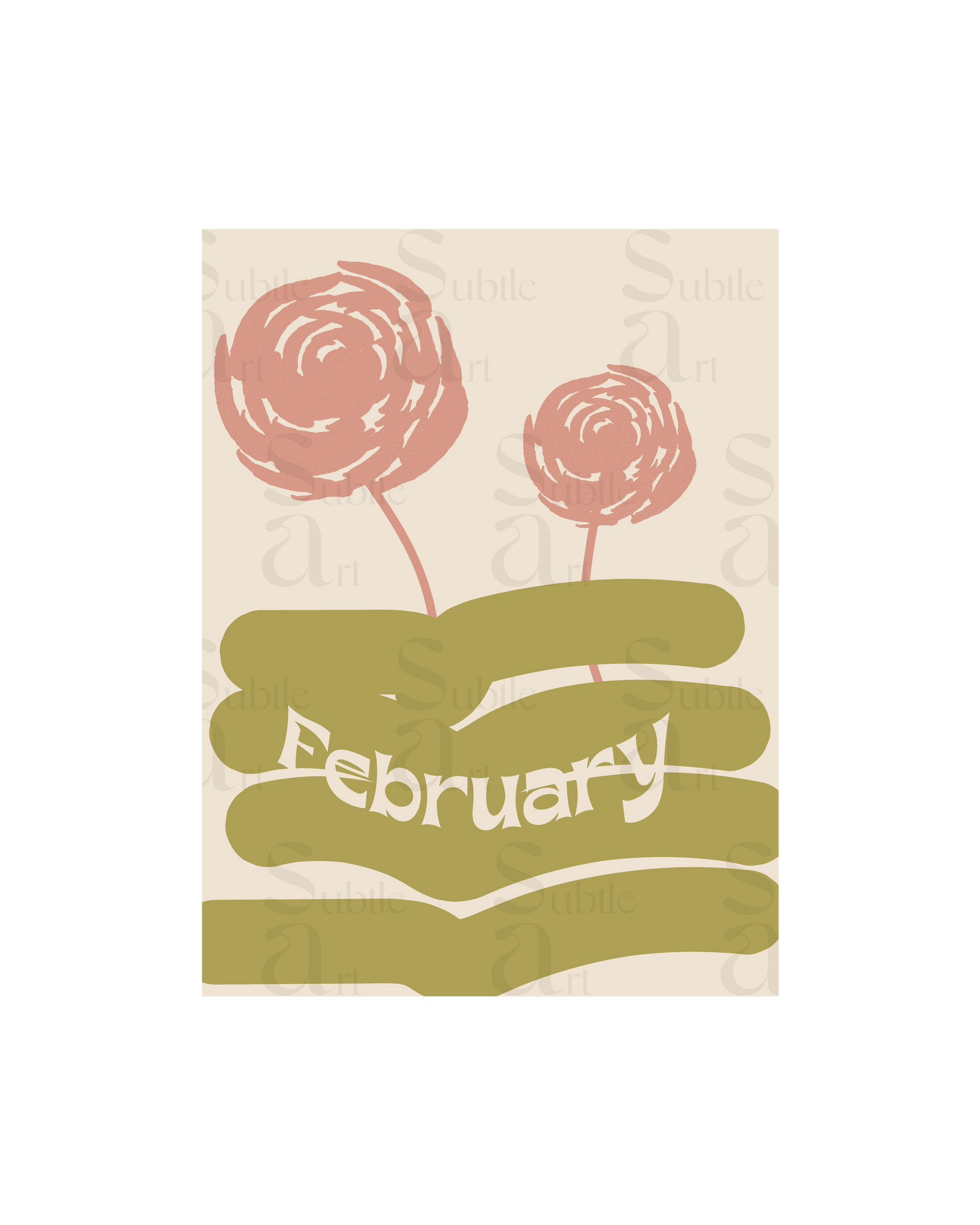 Digital Card - Birthday - February