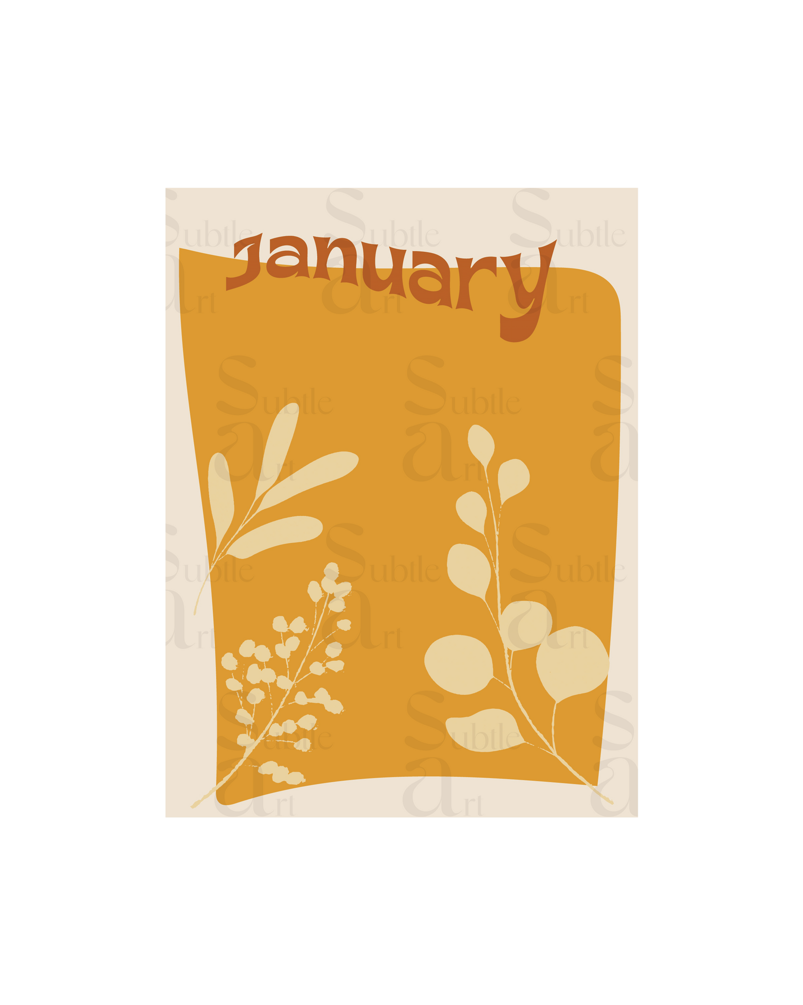 Digital Card - Birthday - January