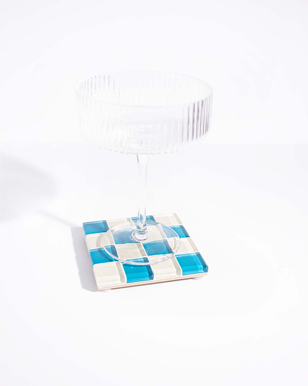 GLASS TILE COASTER - Cottage by the Beach