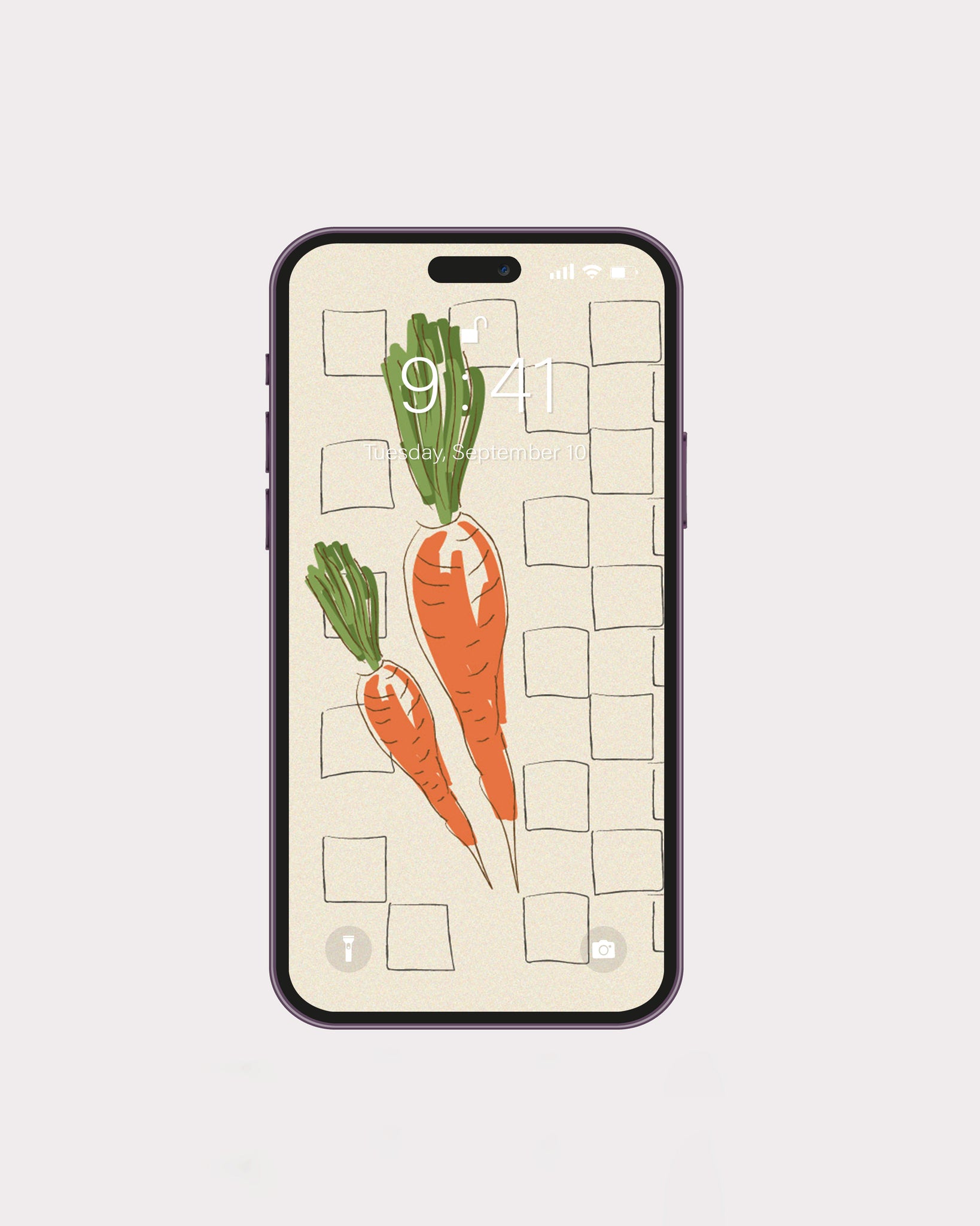 Digital Card - Veggie - Carrot