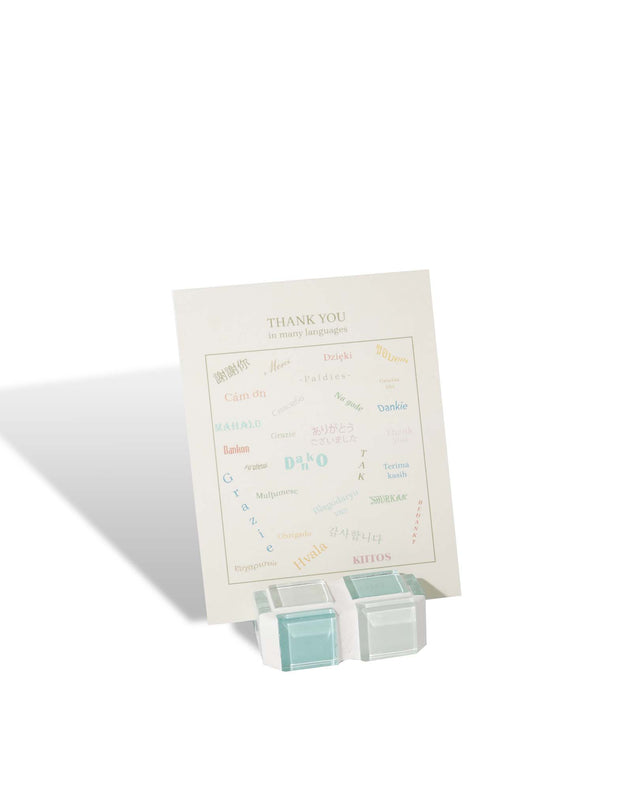 Glass Tile Mini Picture Stand – Day Dreamer – front view
