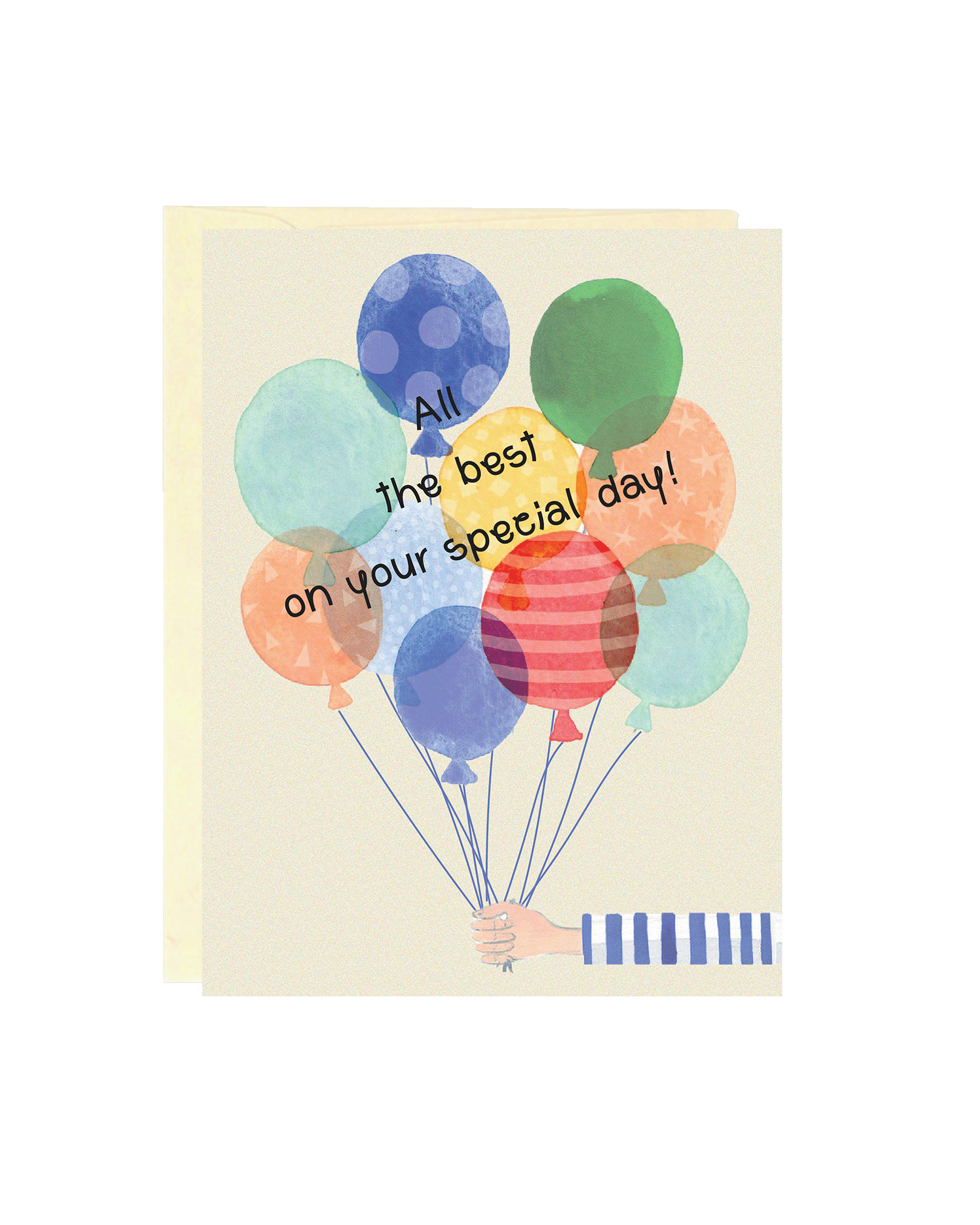 BIRTHDAY CARD - Balloons