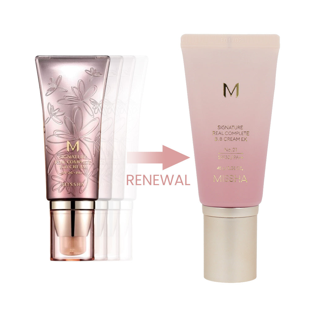 MISSHA Signature Real Complete BB Cream SPF25 PA++ 45g RENEWAL (2 shades)