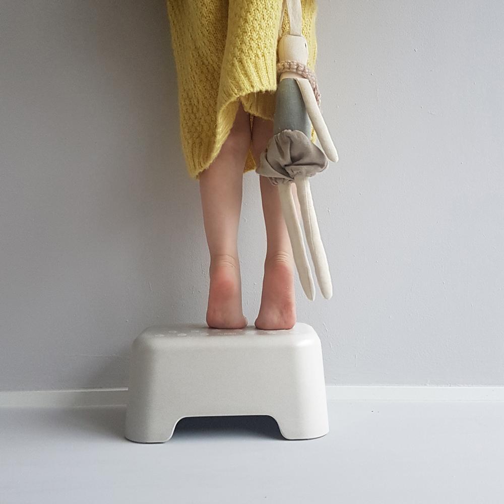 Kids Step Stool - Off White