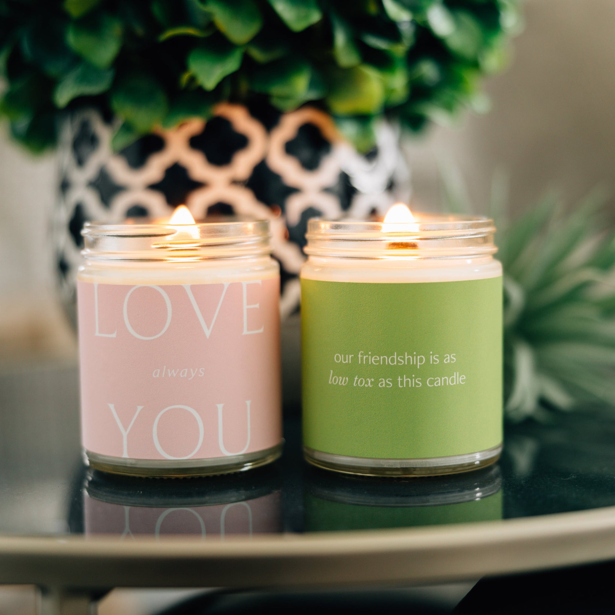 Low Tox Friendship Lemongrass Eucalyptus Candle