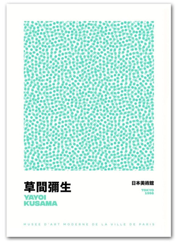 Yayoi Kusama Abstract Posters