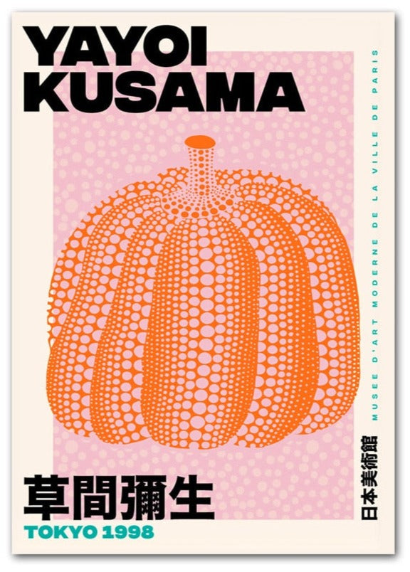 Yayoi Kusama Abstract Posters