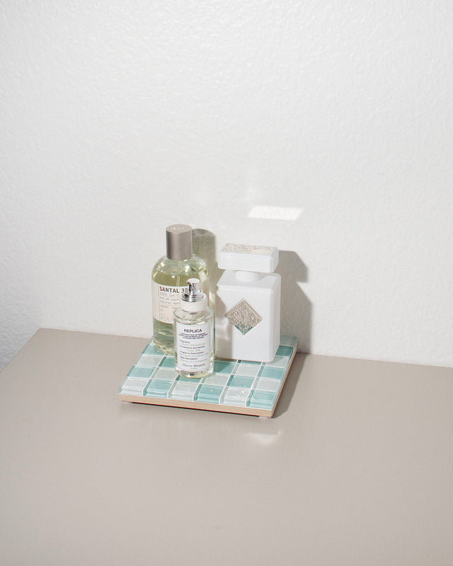Glass Tile Tray – Day Dreamer – front view