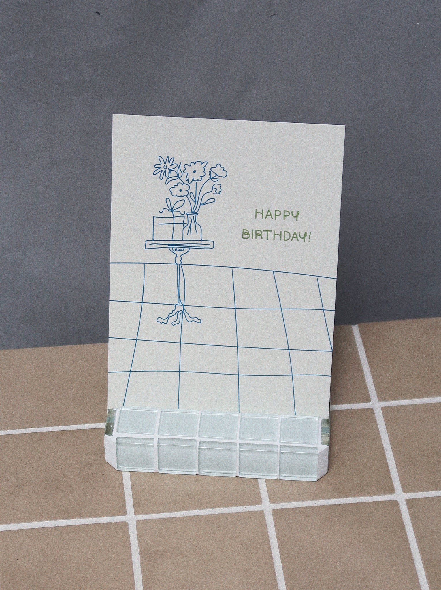 BIRTHDAY CARD - Flowers