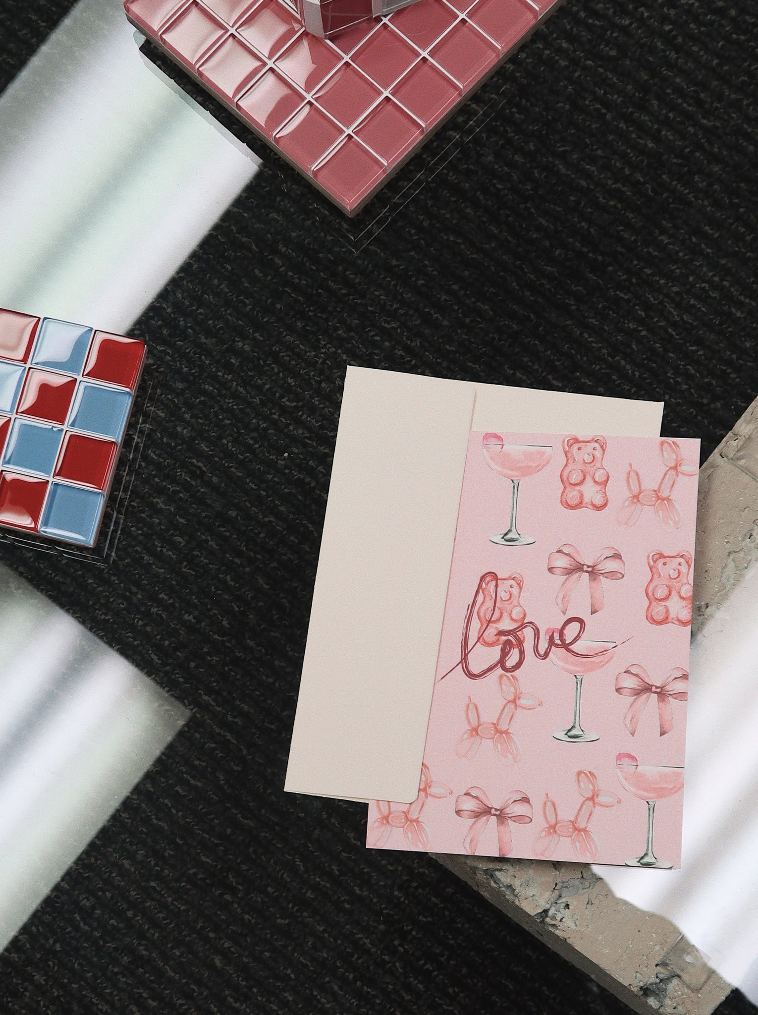 LOVE CARD - Love Pink