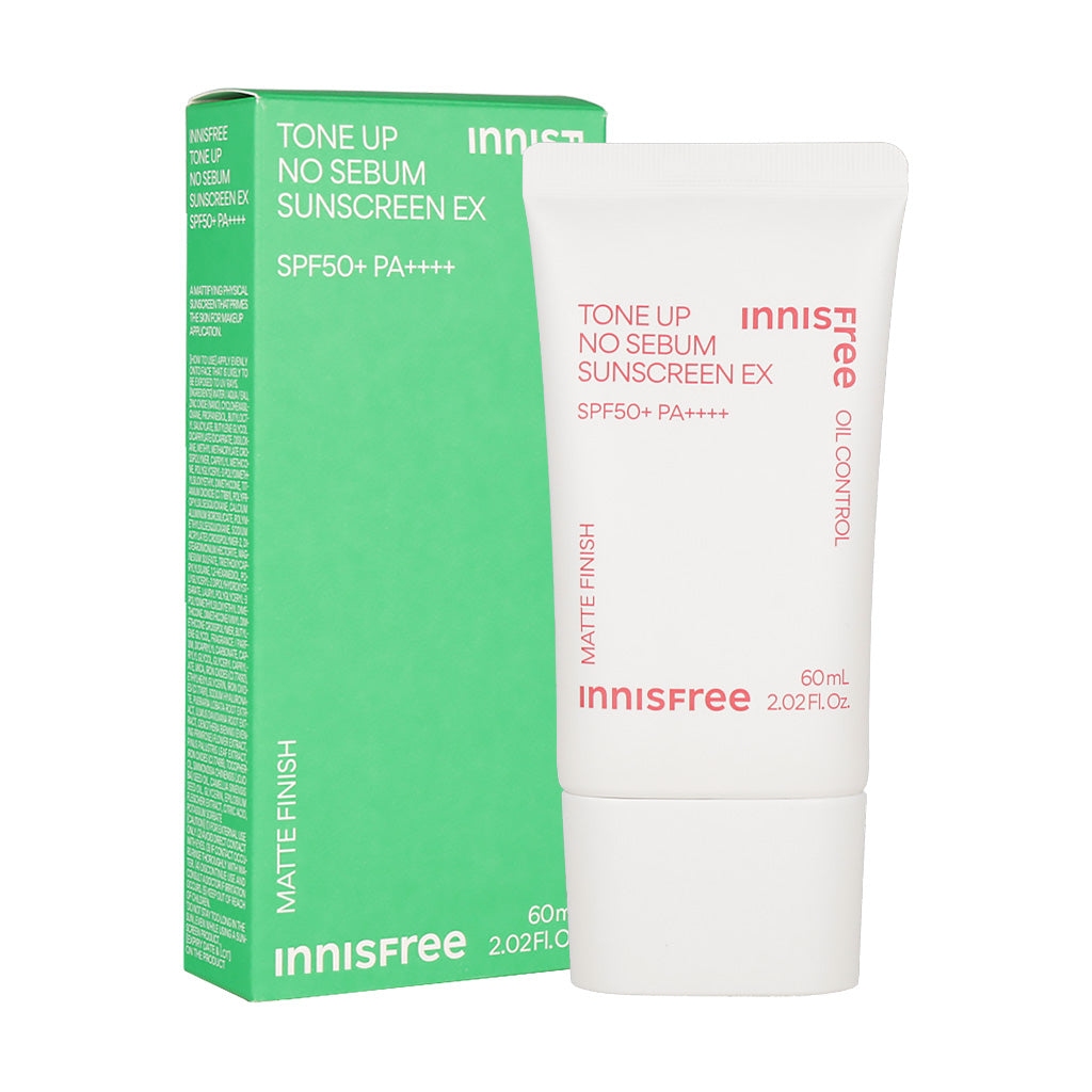 Innisfree Tone Up No Sebum Sunscreen EX SPF50+ PA++++ 60ml