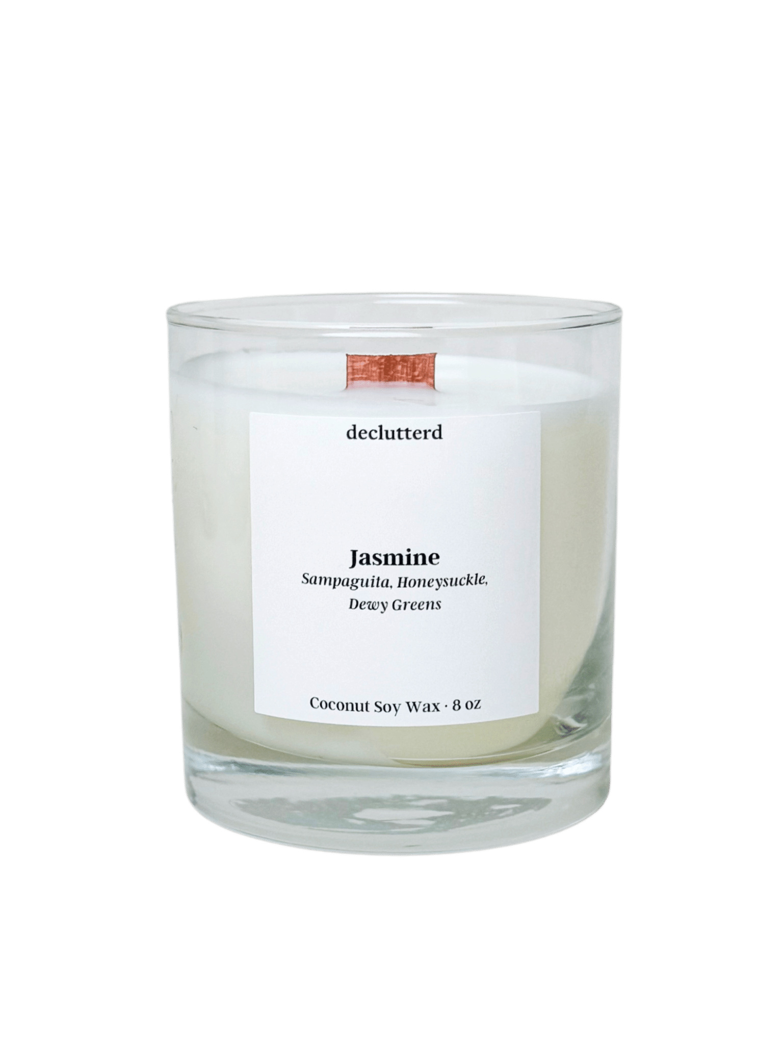 Jasmine Wood Wick Candle