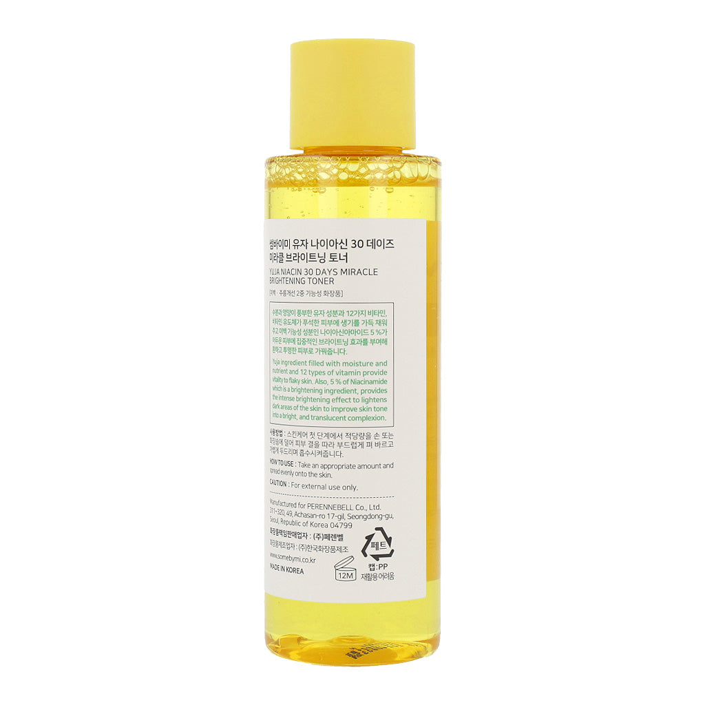 SOME BY MI Yuja Niacin Brightening Toner 150ml