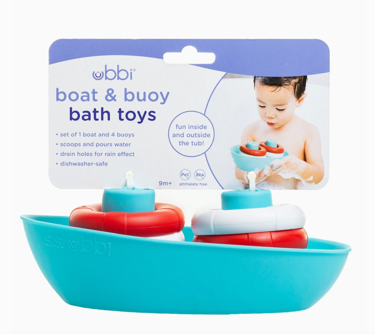 Boat & Buoys Bath Toys