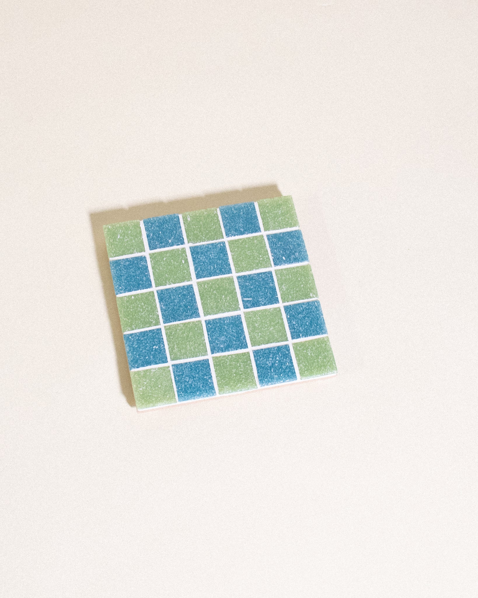 PRE-ORDER | GLASS TILE COASTER - Sour Patch Candy - 07