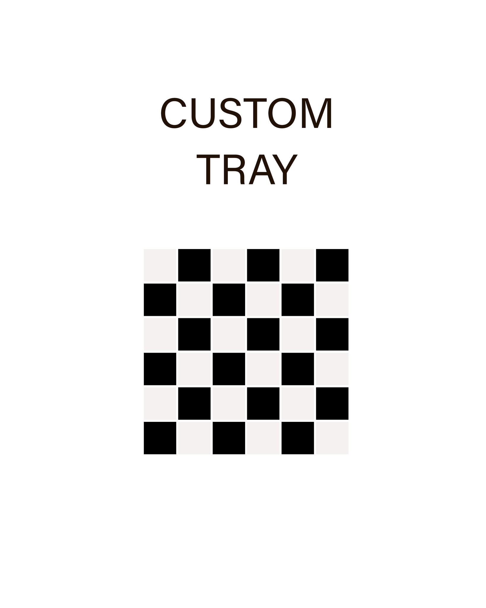 CUSTOM REQUEST - Tray