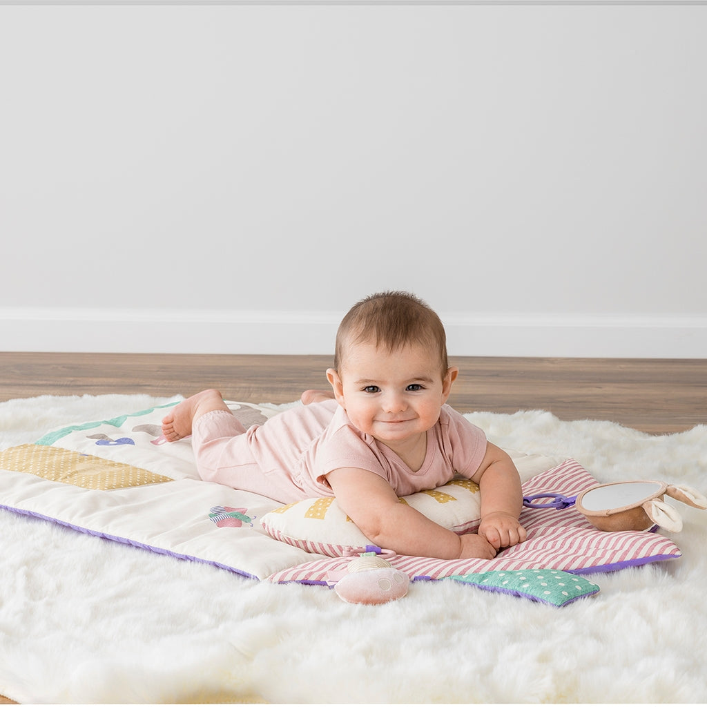 Bitzy Bespoke™ Ritzy Tummy Time Play Mat Bitzy Bespoke™ Ritzy Tummy Time Play Mat