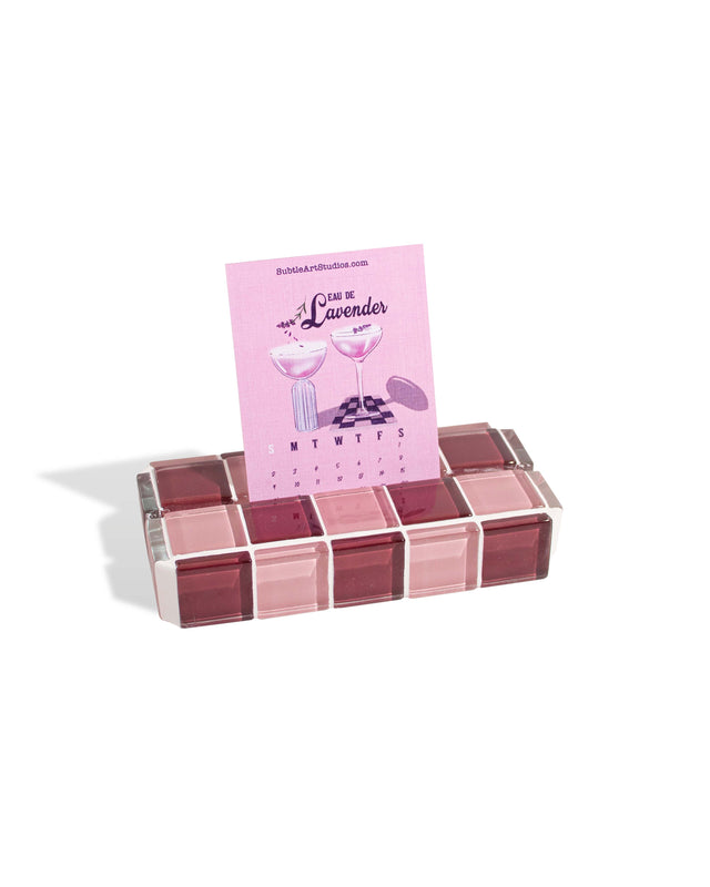 Glass Tile Picture Stand – The Sweetest Love – front view