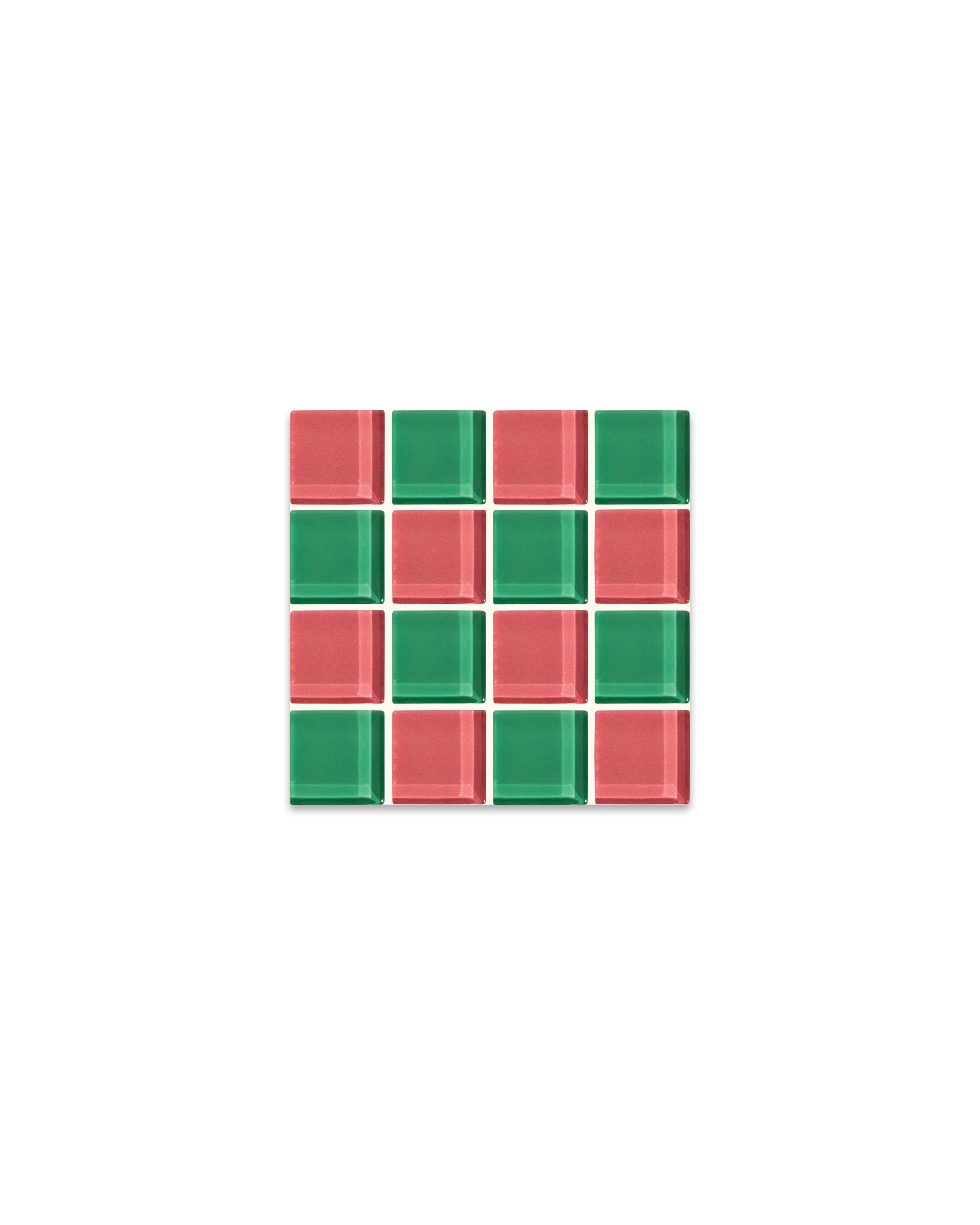 GLASS TILE COASTER - Festive – Subtle Art Studios