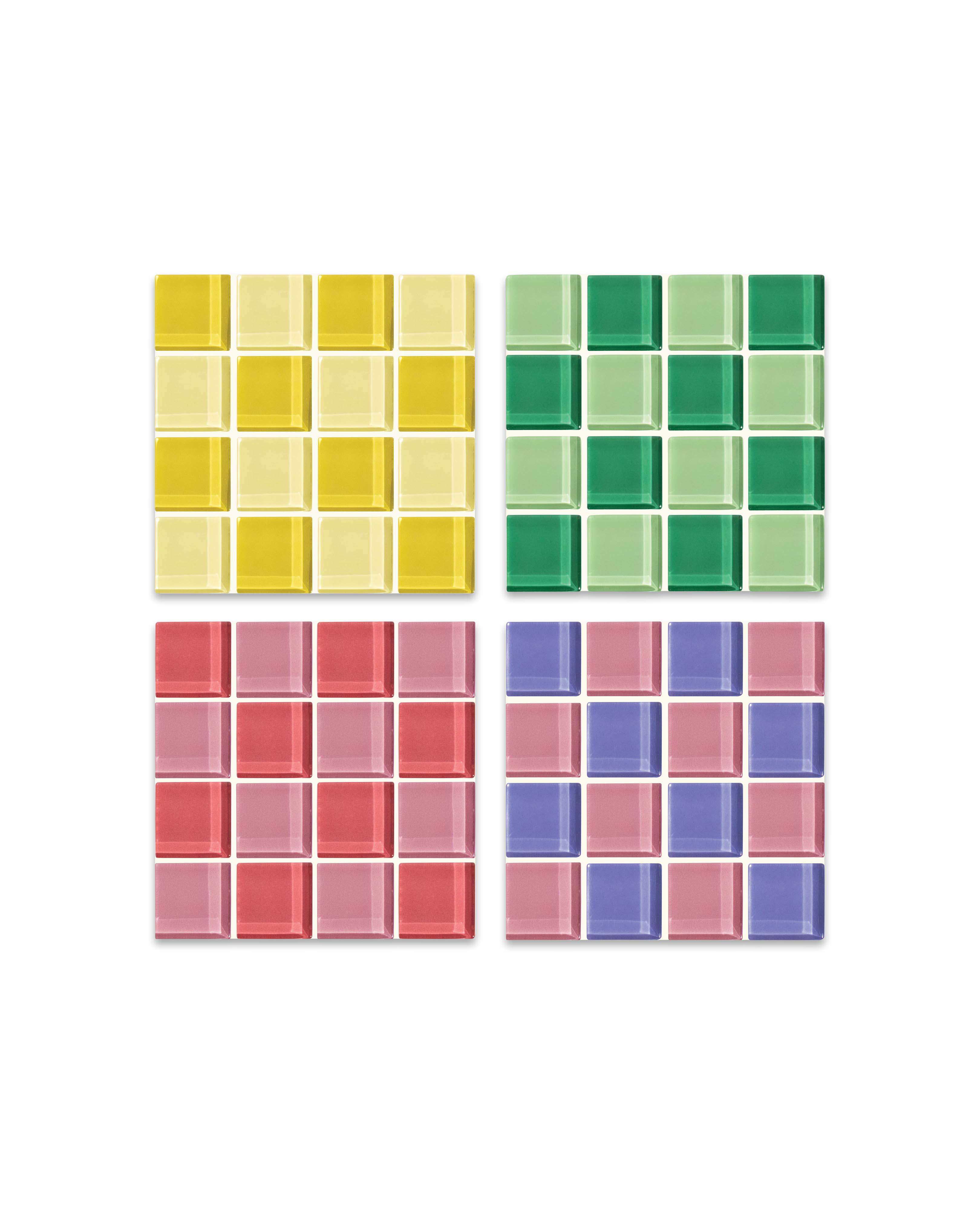 TILE COASTER SET - Happy Land 3