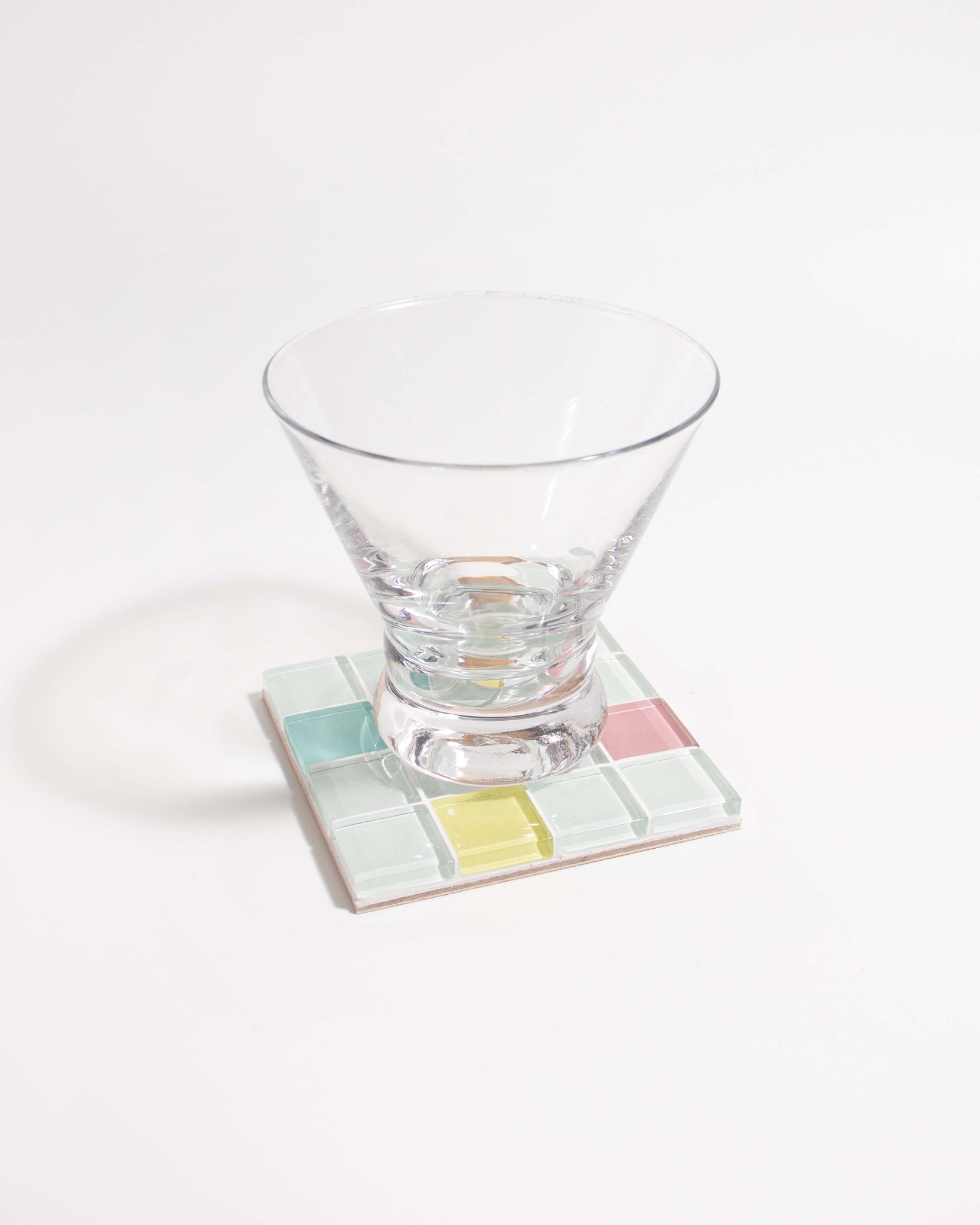 GLASS TILE COASTER - Randomness - Option 1