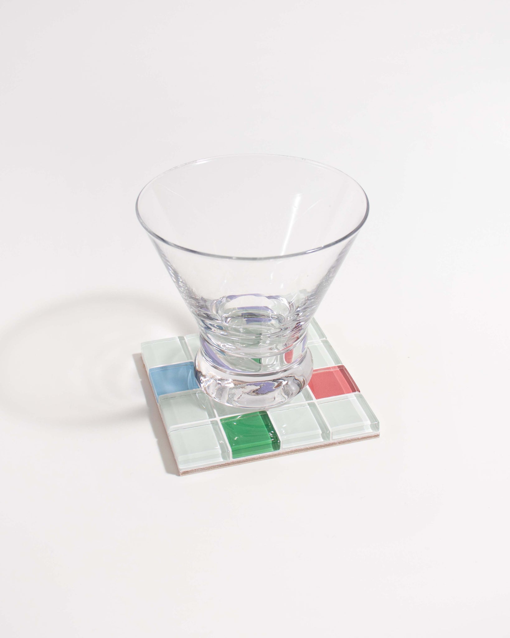 GLASS TILE COASTER - Randomness - Option 4