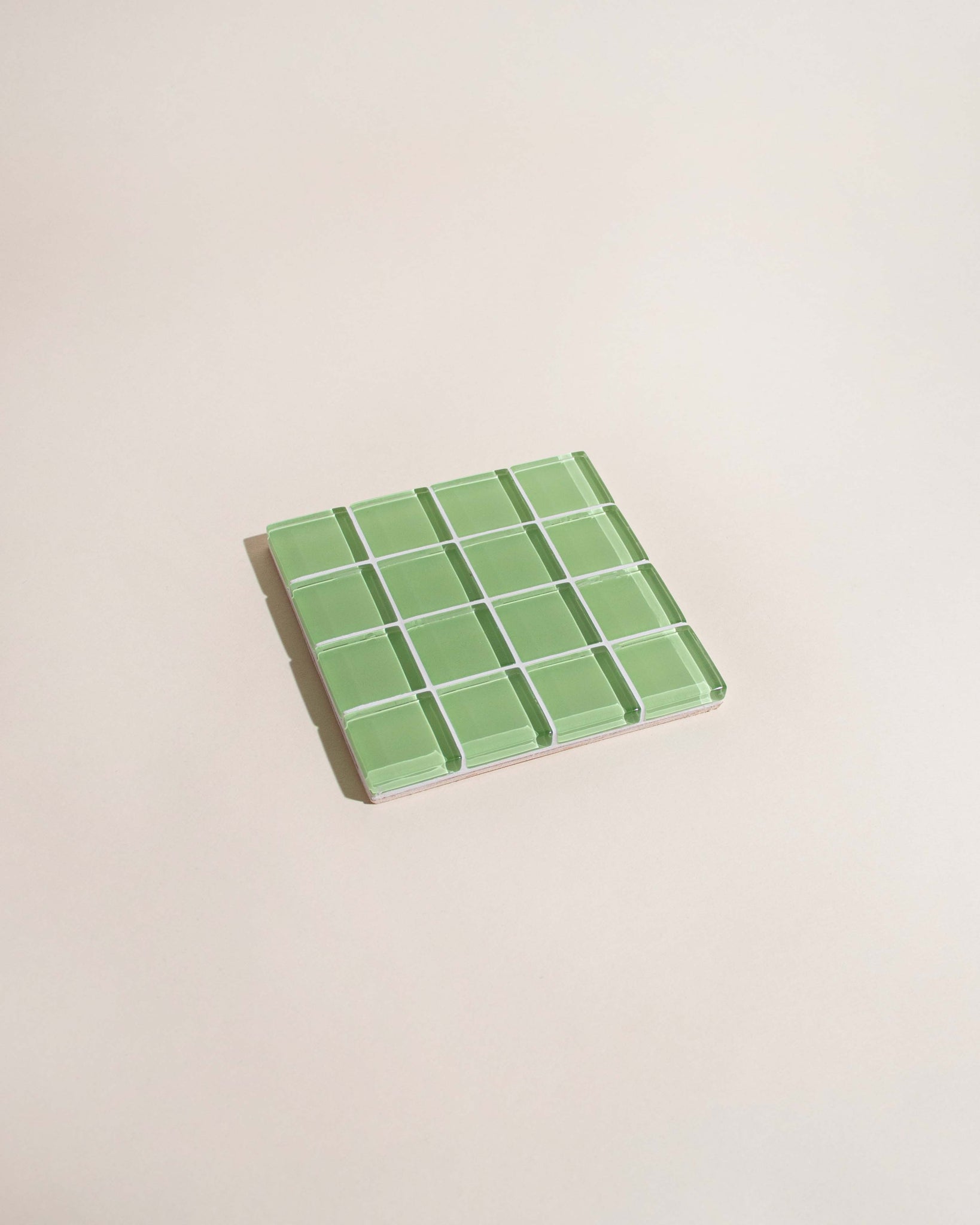 GLASS TILE COASTER - It's Lime