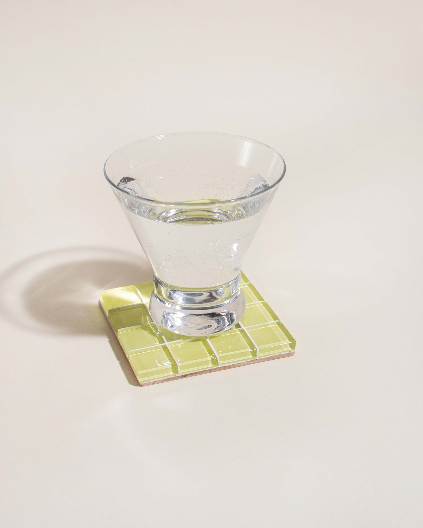 GLASS TILE COASTER - It's Lemon