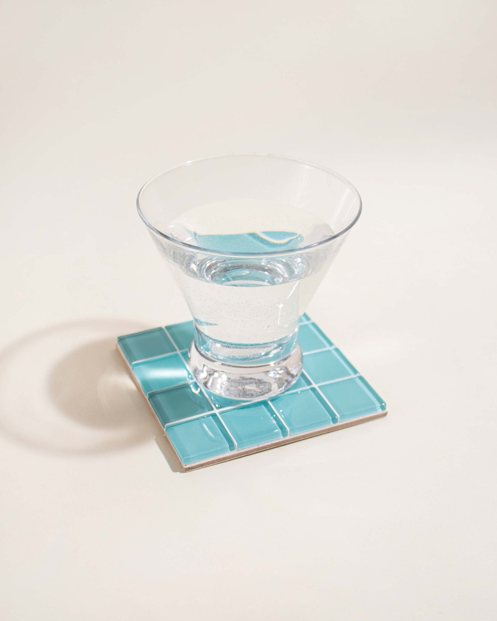 Glass Tile Coaster | Handmade Drink Coaster | Modern Square Coaster | Housewarming Gift | Gift for Her | Gift for Him | Valentine Gift 5